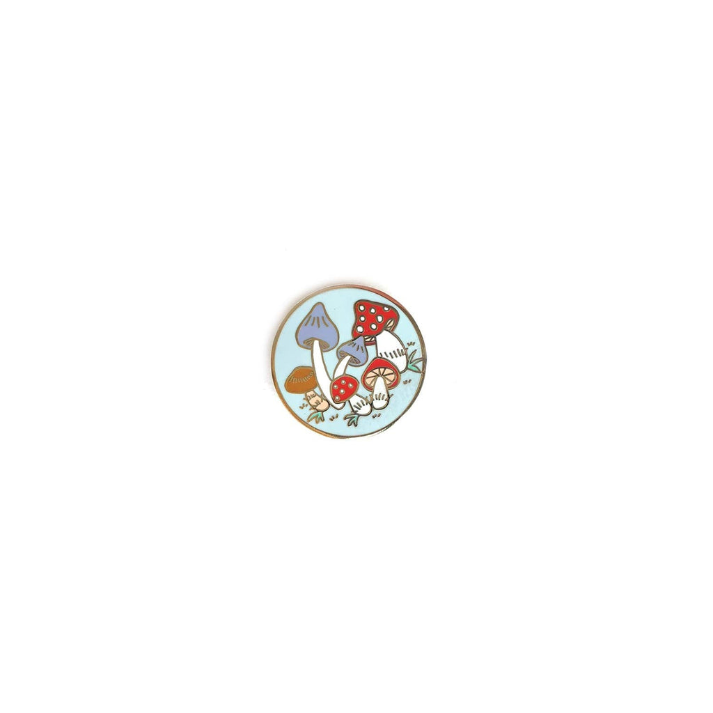 Antiquaria - Mushrooms Enamel Pin