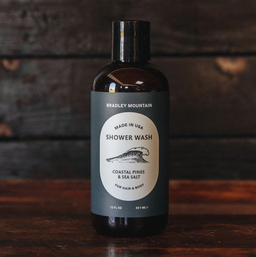 Bradley Mountain - Shower Wash - 2-in-1 - Coastal Pines & Sea Salt