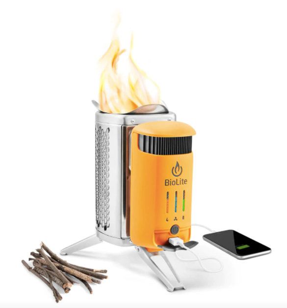 BioLite CampStove 2+ Electricity Generating Wood Camp Stove