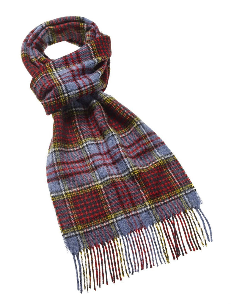 Bronte Moon - Tartan / Plaid Scarf Collection - 10" x 75" - Made in UK